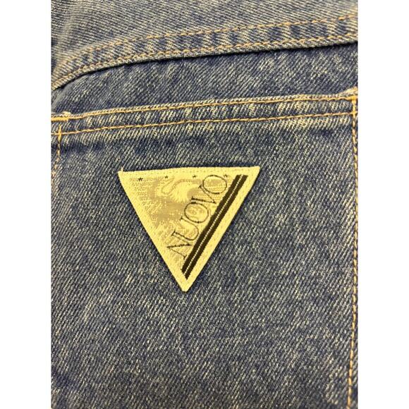 Nuovo New Forces Vintage Jean Skirt Blue Y2K 90s - Picture 3 of 5